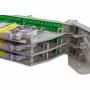 Tiroir 19" pivotant modulaire 3U - Tiroir optique 19" pivotant
