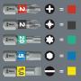 Jeu de 11 embouts wera - Embout de vissage