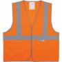 Gilet haute visibilité orange Cl - Vêtement haute visibilité