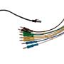 Cordon RJ45/8 fiches bananes TED - Pointe de touche et Cordon