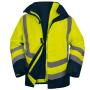 Parka 5 en 1 haute visibilité ja - Vêtement haute visibilité