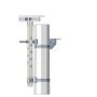 Rehausse tube carré pour poteaux - Traverse et rehausse