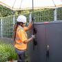 Tente de chantier fibre optique  - Tente de chantier