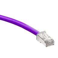 LEVITON - Cordon Cat6a S/FTP LSZH - Violet - 1m
