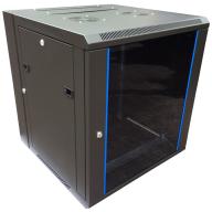 UPTEC - Coffret mural pivotant 19" 12U 600mm - 3 parties