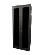 UPTEC - Baie 19" 42U 800x800 charge 800Kg porte avant double vitrée