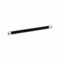 Panneau obturateur 19" 1U métal avec passe-balais