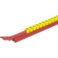 Cavalier Pliosnap PS06 jaune - chiffre 1 /Qté 300
