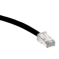 LEVITON - Cordon Cat6a S/FTP LSZH - Noir - 1m