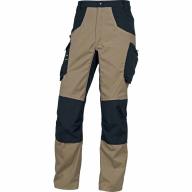 Pantalon de travail beige / noir - genoux préformés Optima T.S