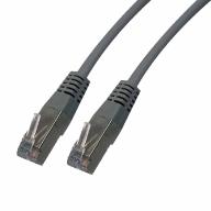 Cordon RJ45 CAT6 FTP AWG26 LSZH Gris Lg 1,5m