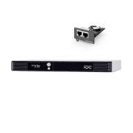 NITRAM - Onduleur rack Elite Value 600VA 360W RM1U + carte RMCard 205