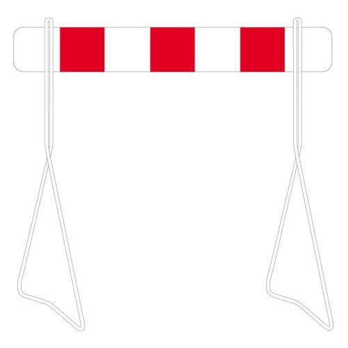 Panneau temp K2 1400x200 double  - Panneau de chantier