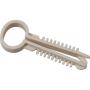 Pontet cheville rond ivoire TED  - Collier, pontet et embase